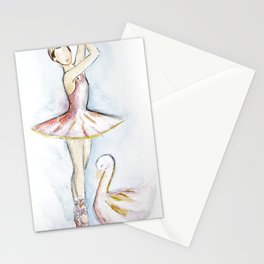Swan Lake Stationery Cards