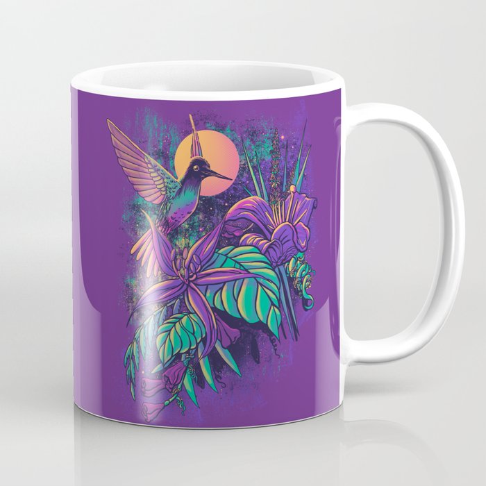 Purple Garden Coffee Mug