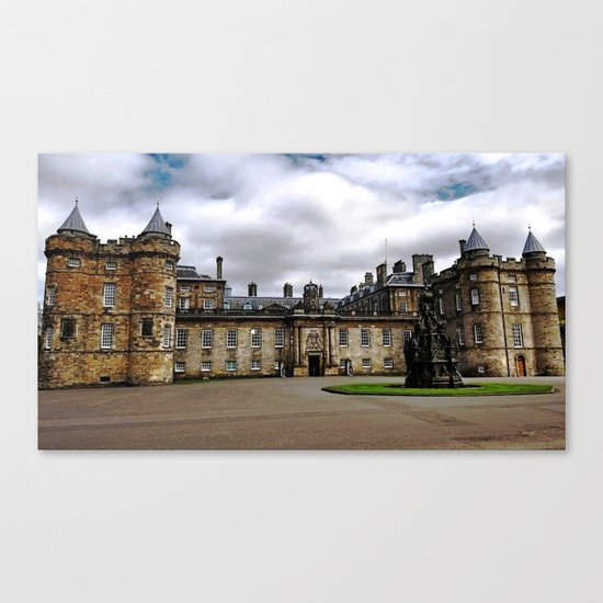 Holyrood Palace - Edinburgh United, Kingdom - Scotland Canvas Print