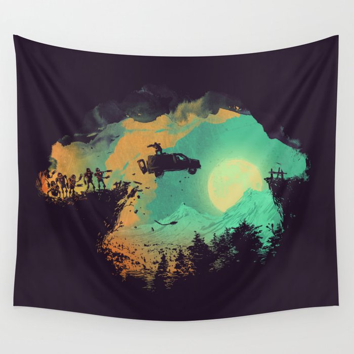 Leap of Faith Wall Tapestry