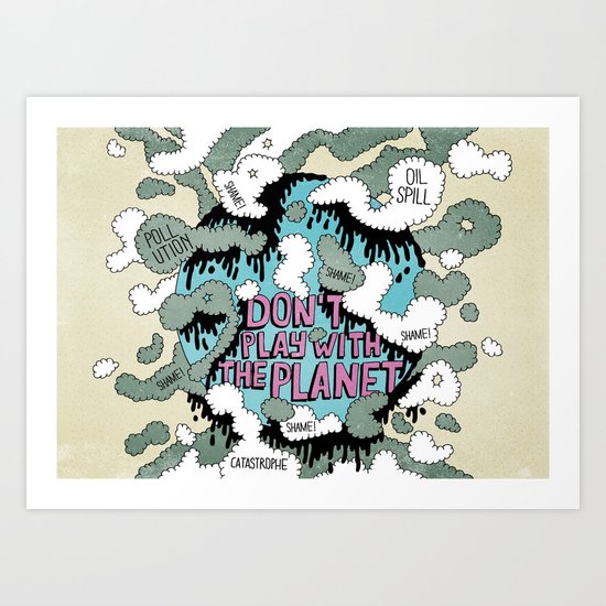 PLANISFEAR Art Print