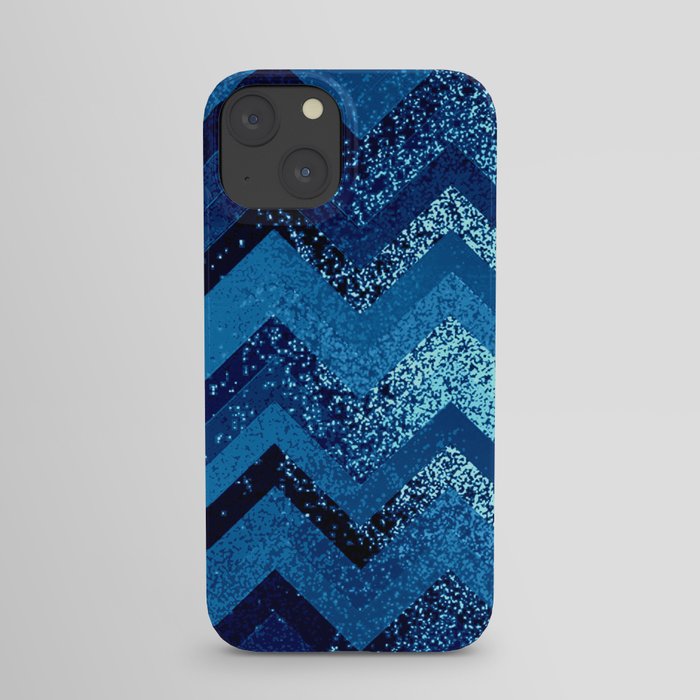 sparkly and dark blue adventure iPhone Case