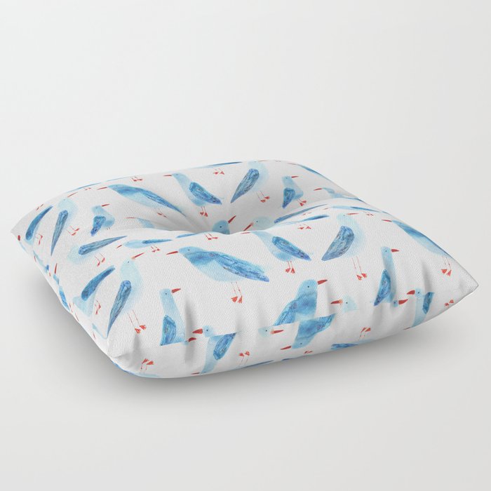 Seagulls Floor Pillow