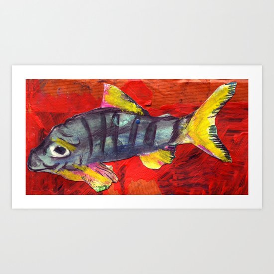 baby fish Art Print