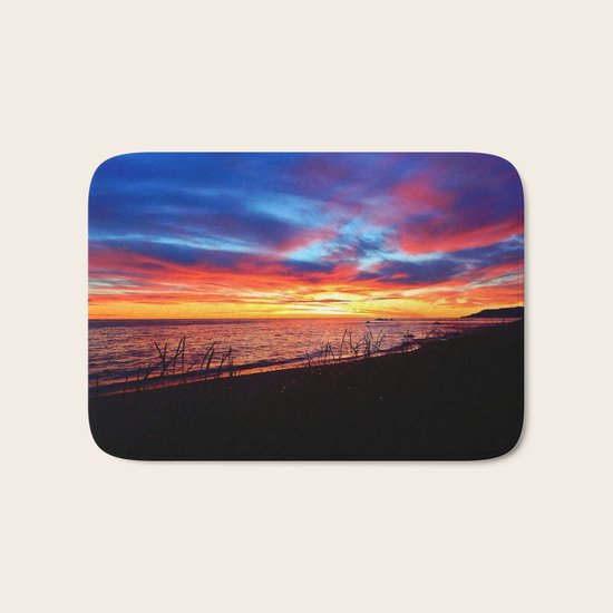 Sunrise on Sainte-Anne-Des-Monts Bath Mat