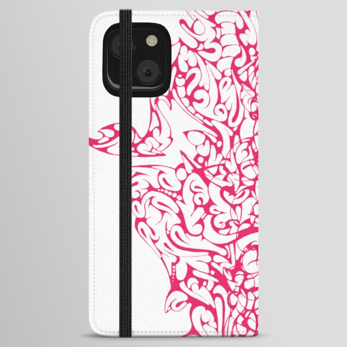 Pink Mask  iPhone Wallet Case