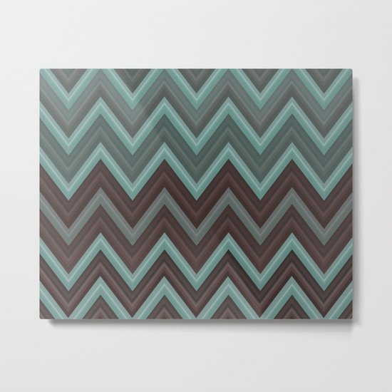 Demure Metal Print