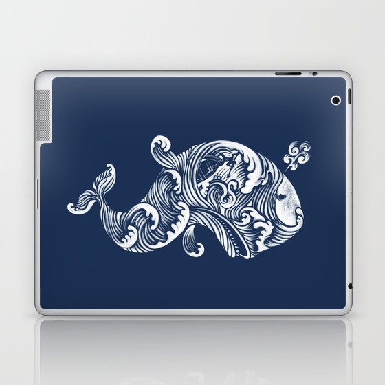 The White Whale  Laptop & iPad Skin