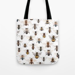 A Collection of Native Bees Tote Bag