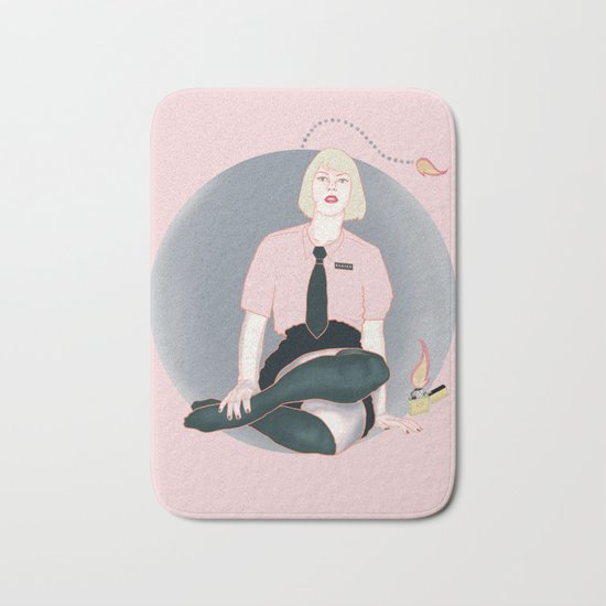 Grab this nasty ball Bath Mat