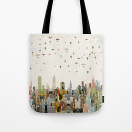 the great wondrous balloon race Tote Bag