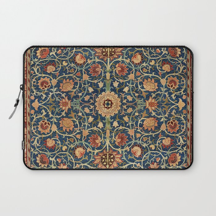 William Morris Floral Carpet Print Laptop Sleeve