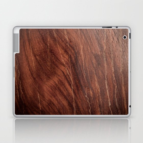 Walnut Grained Wood Laptop & iPad Skin