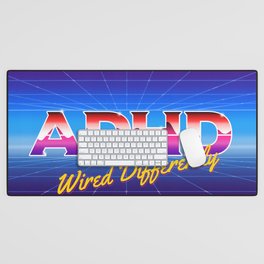ADHD - Wired Differently Desk Mat