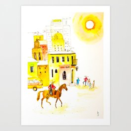 Somewhere in Mexico Art Print