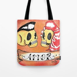 Amor Rockabilly Tote Bag