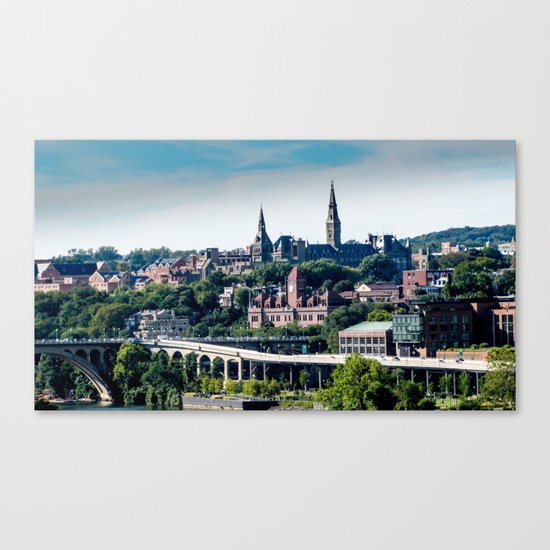 Georgetown (Washington, D.C.) - Photo Canvas Print