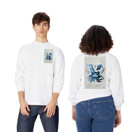 GANESHA indigo Long Sleeve T Shirt