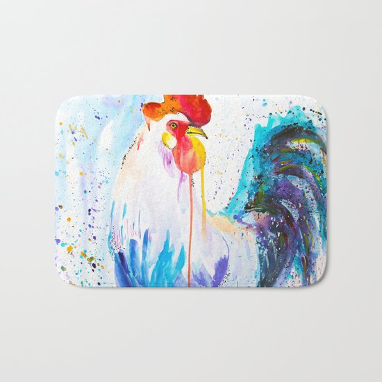 rooster Bath Mat
