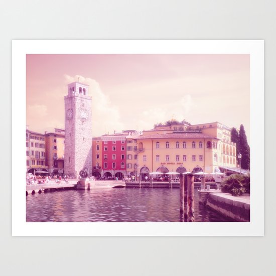 RIVA II - Lake Garda - Italy Art Print