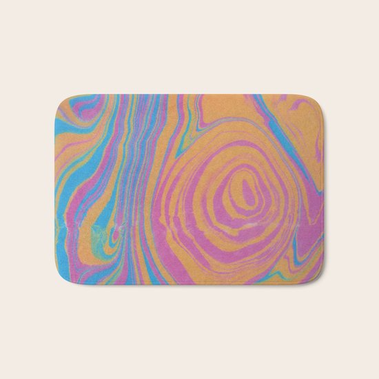 Suminagashi 01 Bath Mat