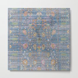 beautifull blue carpet Metal Print