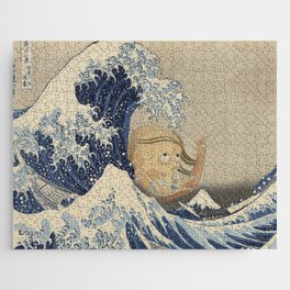Under the wave of Kanagawa (Kanagawa oki nami ... Jigsaw Puzzle