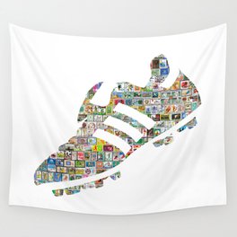 Philately Copa Mundial Soccer Cleats Wall Tapestry