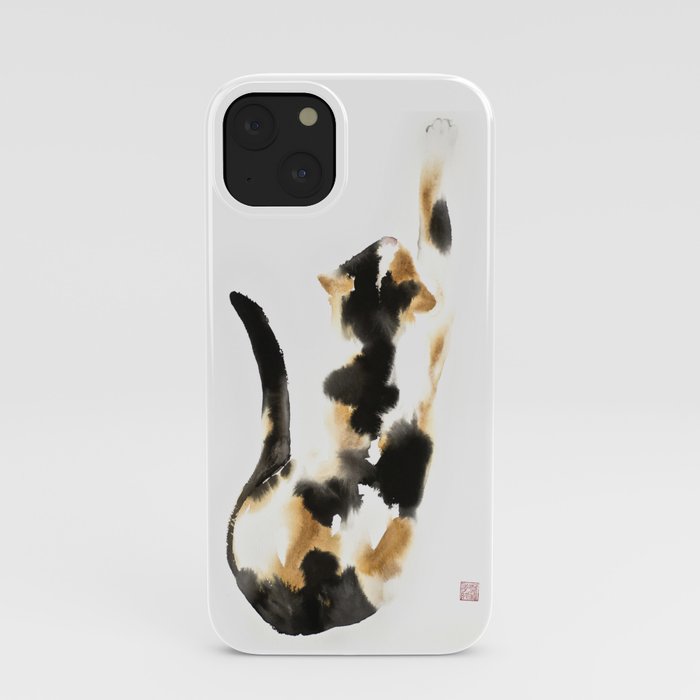 Calico cat iPhone Case