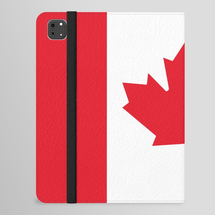 canadian flag hd for whole family iPad Folio Case