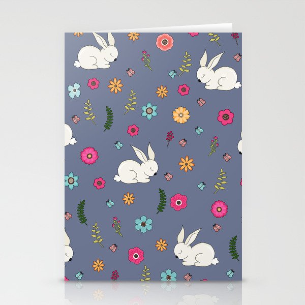 Easter bunny Stationery Cards