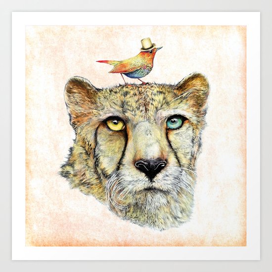 Cheetah Art Print