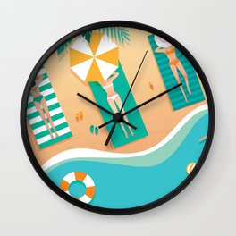 These Are The Days Wall Clock