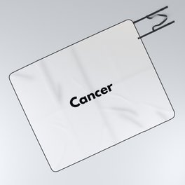 Cancer, Cancer Sign Picnic Blanket