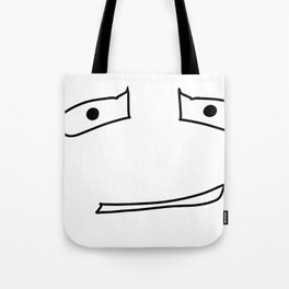Awkward Face Tote Bag