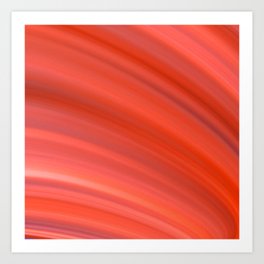 Cherry Pit Abstract Art Print
