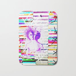 Tracy Porter / Roxy Attic: Birdie Bath Mat | Tracyporter, Graphicdesign, Digital, Rainbow, Pattern 