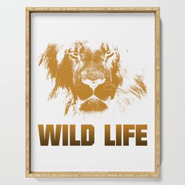 Wild life. Lions Serving Tray