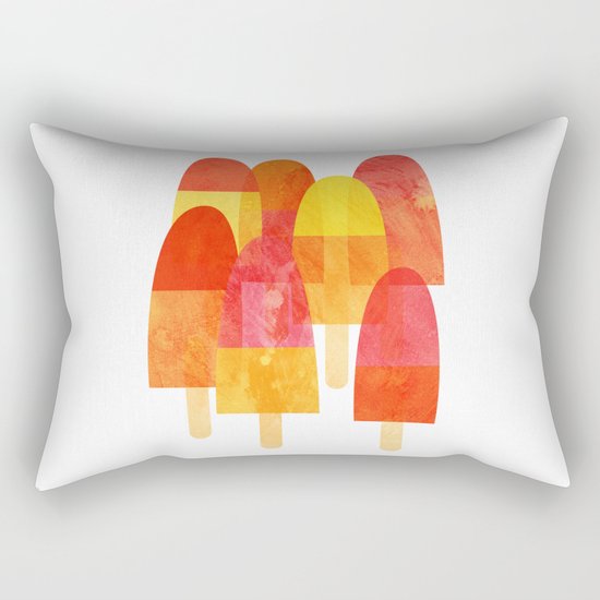 Ice Lollies Rectangular Pillow