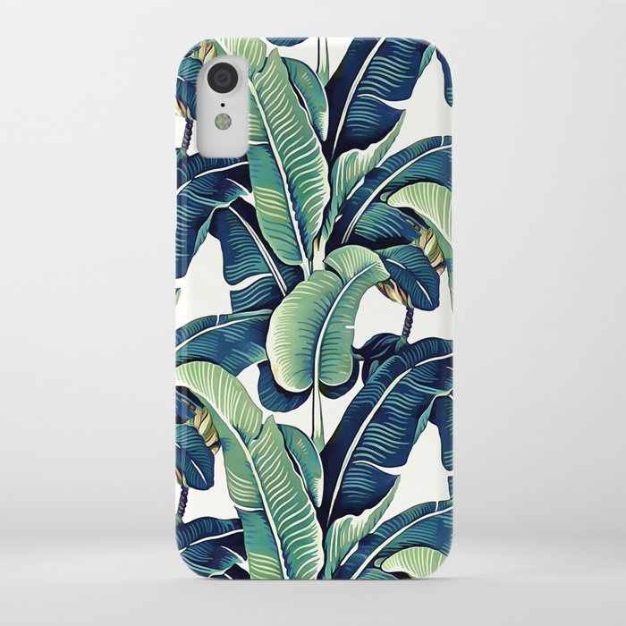 banana leaves iphone case