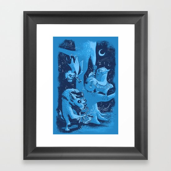 Children of the Night Framed Art Print