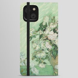 Vincent van Gogh - Roses iPhone Wallet Case
