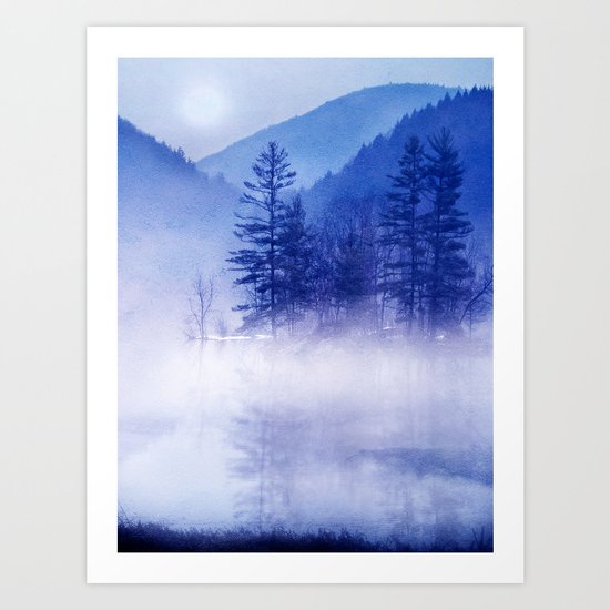 mystic sunrise II Art Print