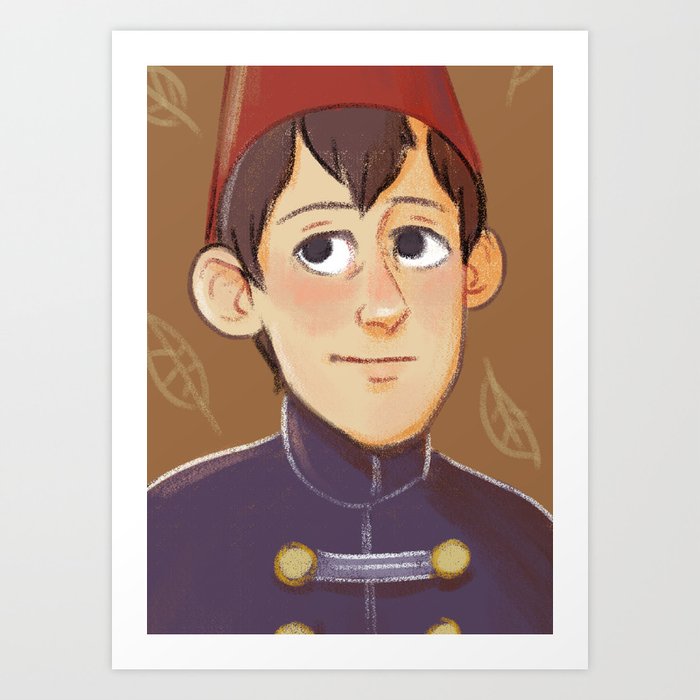 Wirt Over The Garden Wall Art Print By Lauracola Society6