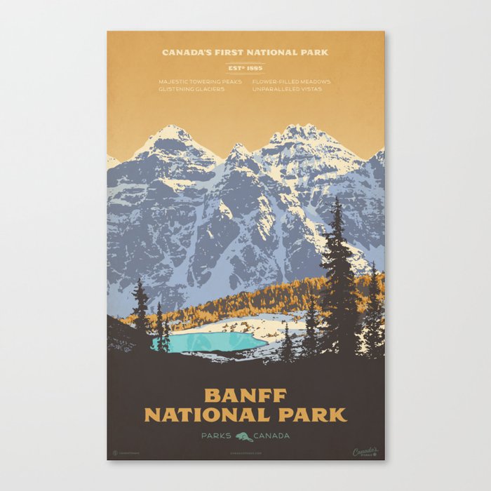 Banff National Park Canvas Print