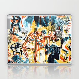 yellowredblueandblack Laptop & iPad Skin