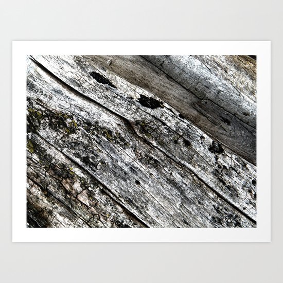 WOOD Art Print