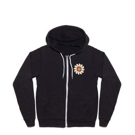 Abstraction_SUN_SUNSHINE_SUMMER_HOT_LOVE_POP_ART_0614A Zip Hoodie