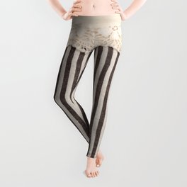 Fabric textile texture and lace for background Leggings