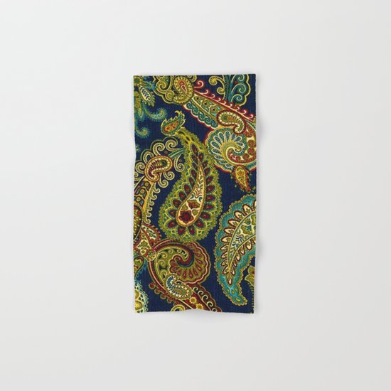 Floral Paisley Pattern 05 Hand & Bath Towel